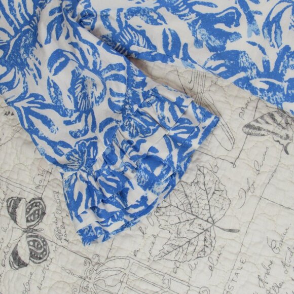 EUC Lilly Pulitzer Resort Fiesta Crab/Lobster Stretch Poplin Resort Mini Dress 2 - Picture 7 of 12